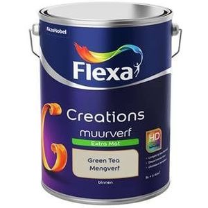 Flexa Creations - Muurverf Extra Mat - Green Tea - 5 liter