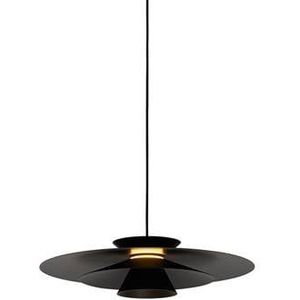 QAZQA Design hanglamp zwart incl. LED 3-staps dimbaar - Pauline