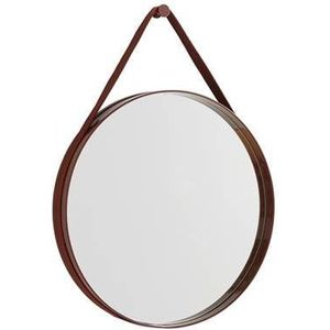 HAY Strap Spiegel � 50 cm - Dark brown