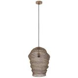 PTMD Miko Brass iron wired hanging lamp see through S