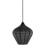 Light & Living - Hanglamp ALVARO - �27x29.5cm - Zwart