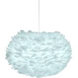 Umage Eos Medium hanglamp light blue - met koordset wit - � 45 cm