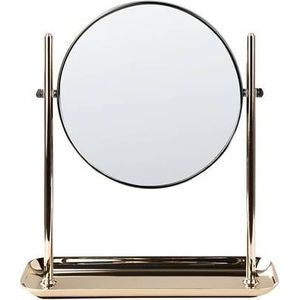 Beliani - FINISTERE - Make-up spiegel - Goud - IJzer
