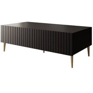 Meubella - Salontafel King - Mat Zwart - 120 cm