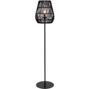 Lucide NERIDA Vloerlamp 1xE27 - Zwart