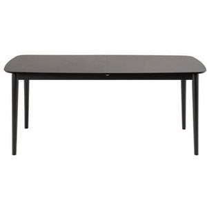 by fonQ Evolve Eettafel Uitschuifbaar - 180/219 x 90 cm - Zwart