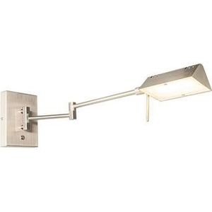 QAZQA LED Wandlamp notia - Staal - Design - L 11cm