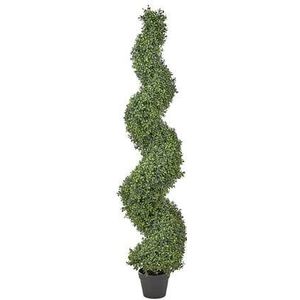 Beliani - SPIRAL TREE - Kunstplant - Groen - 158 cm - Synthetisch