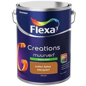 Flexa Creations - Muurverf Extra Mat - Indian Spice - 5 liter