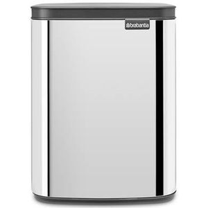 Brabantia Bo Afvalemmer 7 L - Brilliant Steel