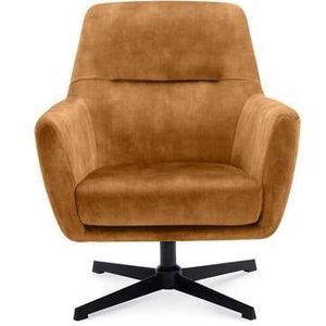 MOOS Edgar Fauteuil Draaibaar - Cognac