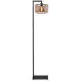 Atmooz Vloerlamp Salvas E27 Metaal - Zwarte Staande Lamp