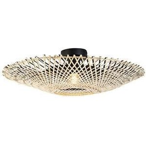 QAZQA Oosterse plafondlamp bamboe 50 cm - Rina