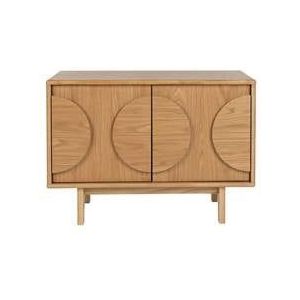 Zuiver Groove Dressoir 2 deuren Eikenhout Bruin