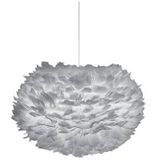 Umage Eos Medium hanglamp light grey - met koordset wit - � 45 cm