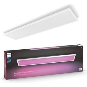 Philips Hue Surimu paneellamp - White and Color Ambiance - rechthoekig 120 x 30 cm - Bluetooth