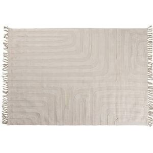 WOOOD Exclusive Zita Vloerkleed - Katoen - Naturel - 1x170x240