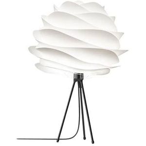Umage Carmina Medium tafellamp white - met tafel tripod zwart - � 48