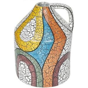 Beliani - PUTRAJAYA - Decoratieve vaas - Meerkleurig - Terracotta