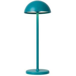 Lucide Joy oplaadbare tafellamp turquoise 32cm