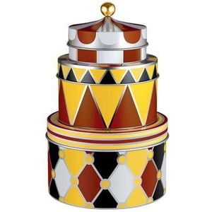 Alessi Circus - Koektrommels 3 Stuks