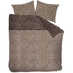 Rivi�ra Maison Cheetah Dekbedovertrek 200 x 200/220 cm - Bruin