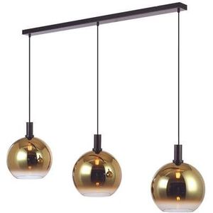 Vurna Justine hanglamp 3L 120 cm glas goud