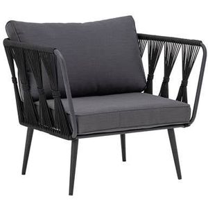 Bloomingville Pavone Fauteuil - Zwart