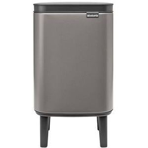 Brabantia Bo Hi Prullenbak - 4 liter - Platinum