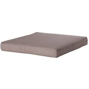 Madison - Lounge luxe Panama taupe - 60x60 - Bruin