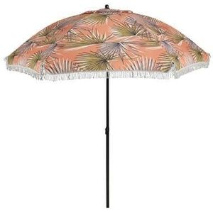 In The Mood Collection Parasol Palmbladeren - H238 x �220 cm - Oranje