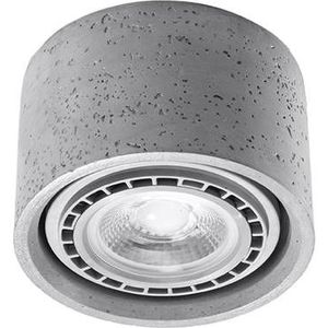 LT-Luce Plafondlamp Basic 1 Beton 14cm �