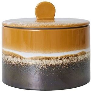 HKliving 70's Cookie Jar Voorraadpot � 17 cm - Fire