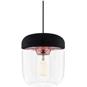 Umage Acorn hanglamp zwart met copper - met koordset zwart - � 14 cm