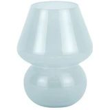 Leitmotiv - Tafellamp Vintage LED - Blauw - 16x16x20cm