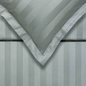 Vandyck Purity Stripe Dekbedovertrek 140 x 200/220 cm - Celadon Green