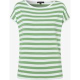 Streifenshirt, grün/ecru, Sommer-Kollektion