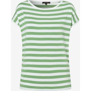 Streifenshirt, grün/ecru, Sommer-Kollektion