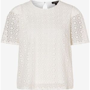 Spitzenbluse, ecru, Sommer-Kollektion