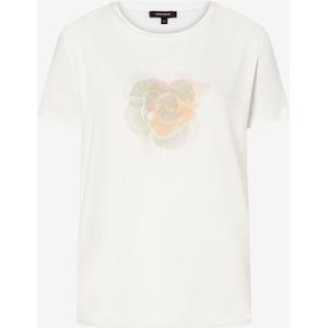 gedoppeltes T-Shirt mit Frontprint, ecru, Sommer-Kollektion