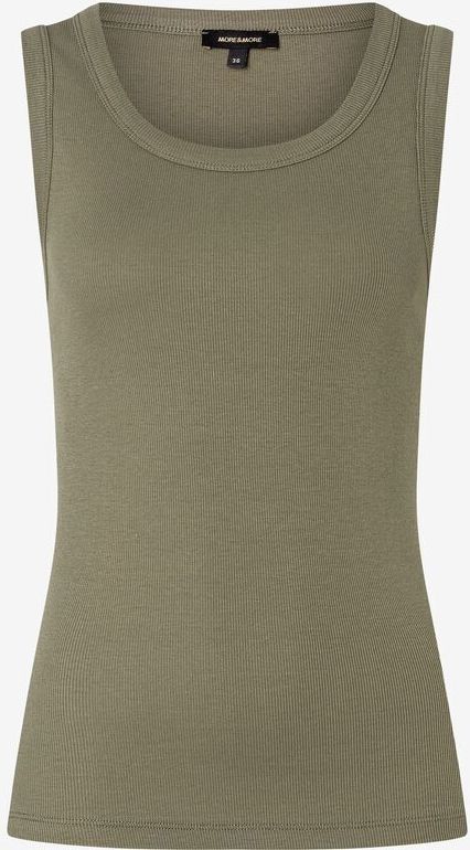 Rippen-Top, tundra olive, Sommer-Kollektion