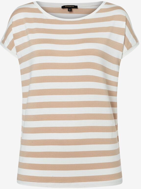 Streifenshirt, beige/ecru, Sommer-Kollektion