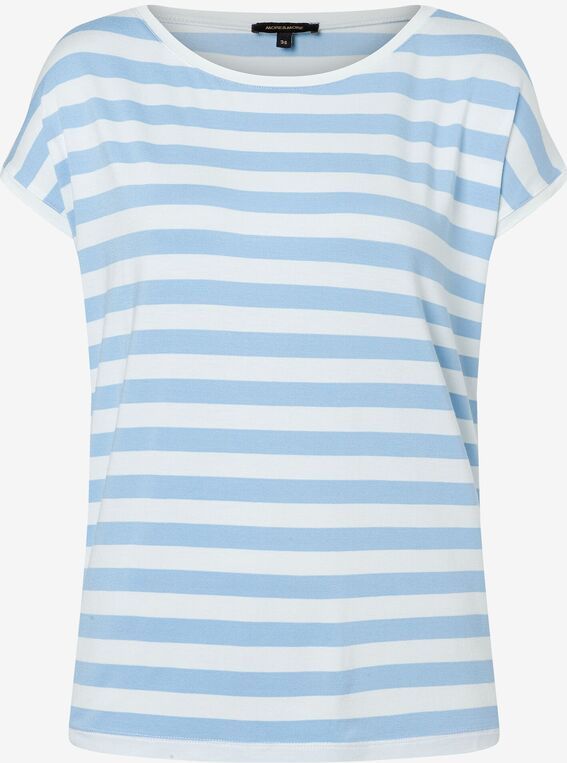 Streifenshirt, hellblau/ecru, Sommer-Kollektion