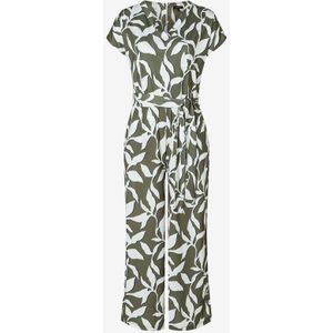 Jersey-Jumpsuit, Blätterprint, Sommer-Kollektion