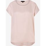 Shirt mit Satinfront, soft peach, Sommer-Kollektion