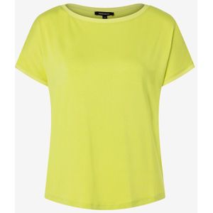 T-Shirt mit Chiffonkante, lime yellow, Frühjahrs-Kollektion