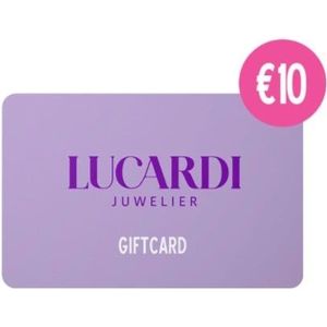 Gift card EUR 10,- paars