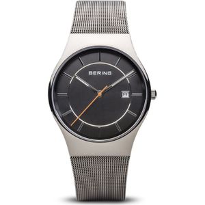 Bering Heren Horloge Zilverkleurig 11938-007