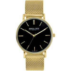 Donna Mae Dames Horloge Goudkleurig