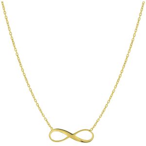 9 karaat ketting met hanger Infinity